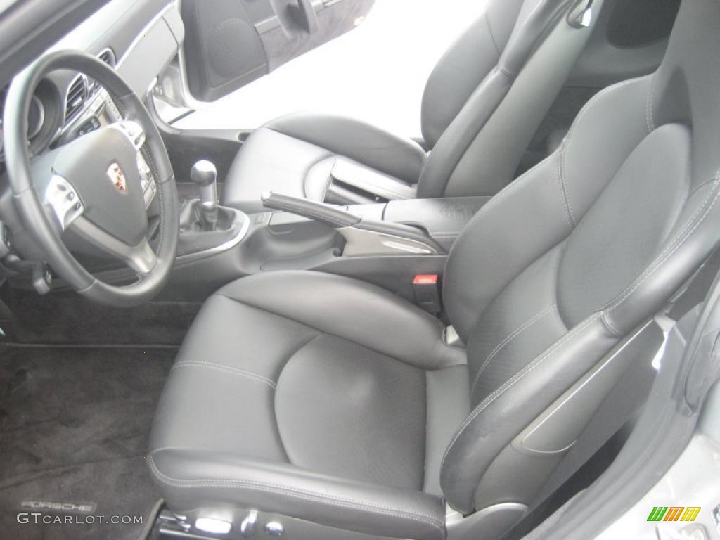 2008 911 Turbo Coupe - Arctic Silver Metallic / Black photo #25
