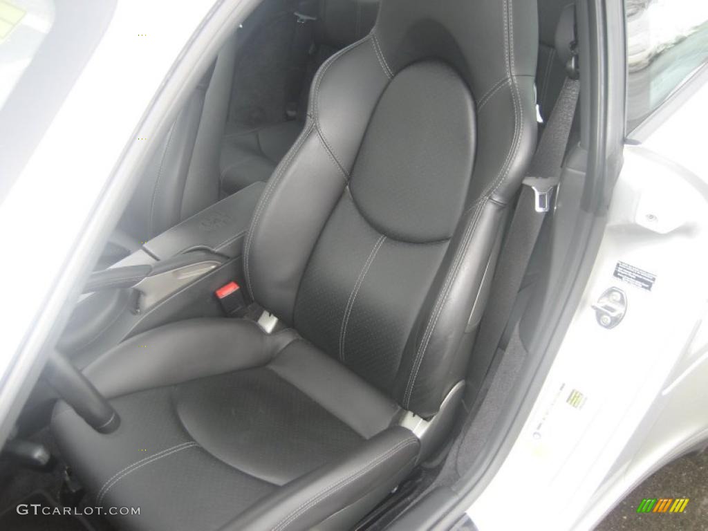 2008 911 Turbo Coupe - Arctic Silver Metallic / Black photo #26