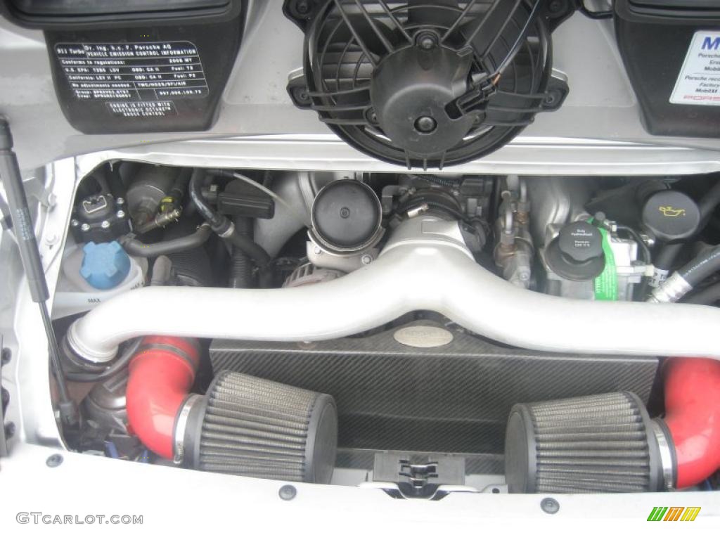 2008 911 Turbo Coupe - Arctic Silver Metallic / Black photo #32