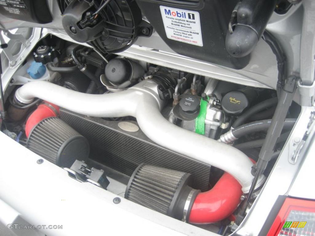 2008 911 Turbo Coupe - Arctic Silver Metallic / Black photo #33