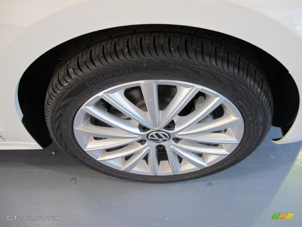 2011 Volkswagen Jetta SEL Sedan Wheel Photo #44220709