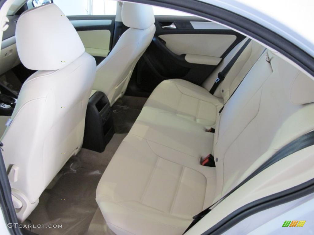 Cornsilk Beige Interior 2011 Volkswagen Jetta SEL Sedan Photo #44220773