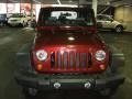 2007 Red Rock Crystal Pearl Jeep Wrangler Rubicon 4x4  photo #2