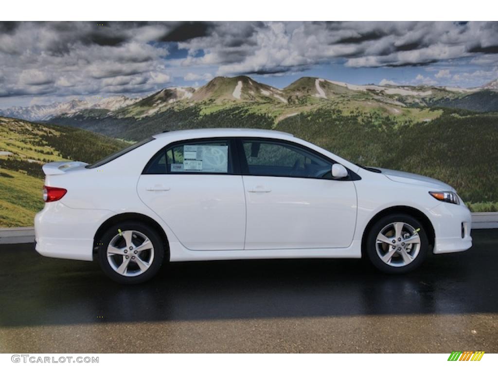 Super White 2011 Toyota Corolla S Exterior Photo #44222357