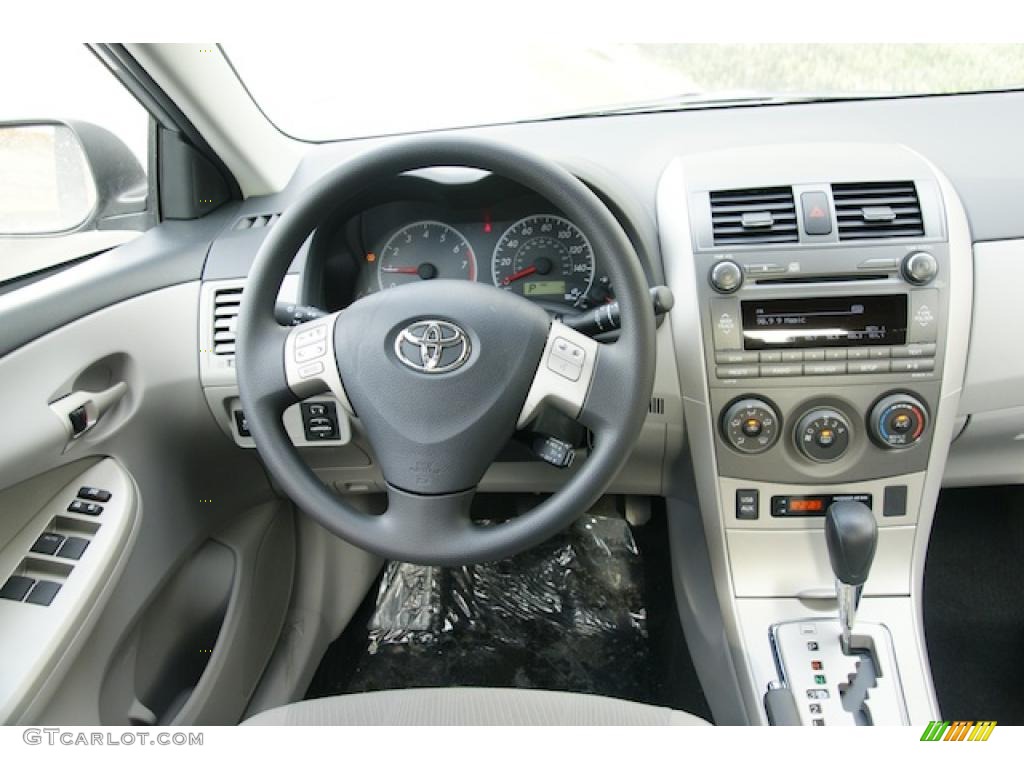 2011 Toyota Corolla LE Ash Dashboard Photo #44222857