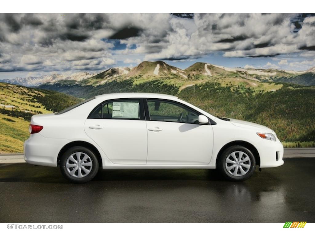 Super White 2011 Toyota Corolla LE Exterior Photo #44223653