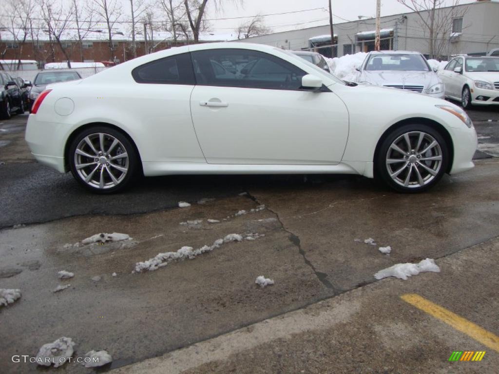 Ivory Pearl White 2008 Infiniti G 37 S Sport Coupe Exterior Photo #44224525