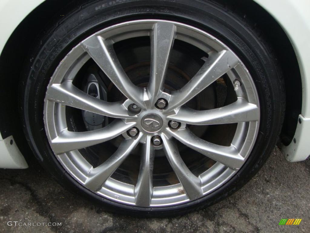 2008 Infiniti G 37 S Sport Coupe Wheel Photo #44224833