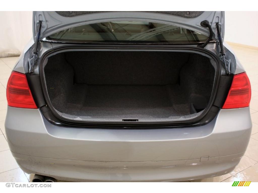 2008 3 Series 328xi Sedan - Arctic Metallic / Black photo #16