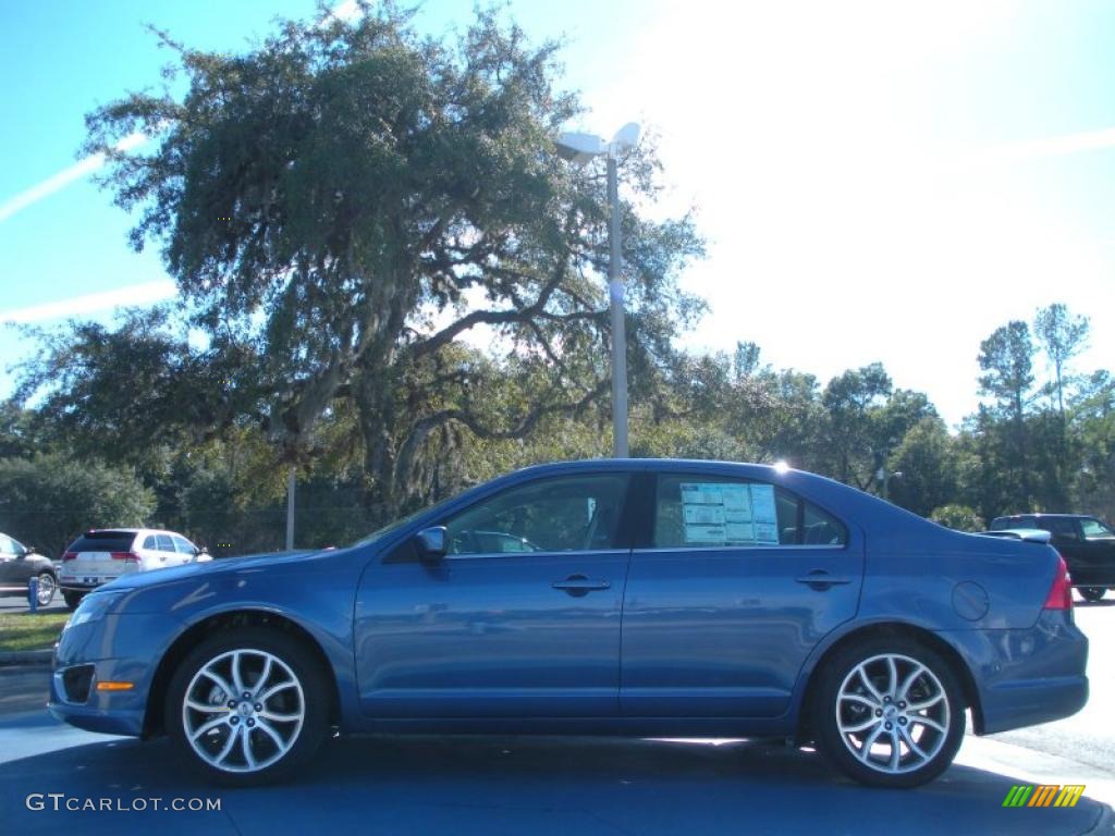 2010 Fusion SE - Sport Blue Metallic / Charcoal Black photo #2