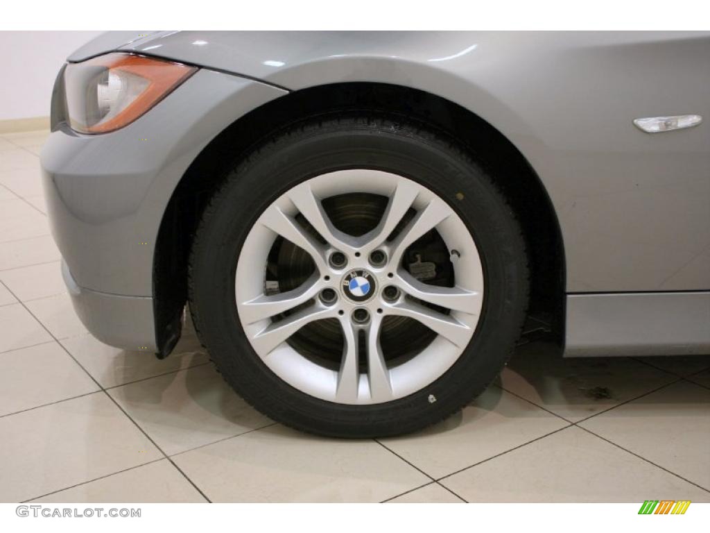 2008 3 Series 328i Sedan - Arctic Metallic / Beige photo #19