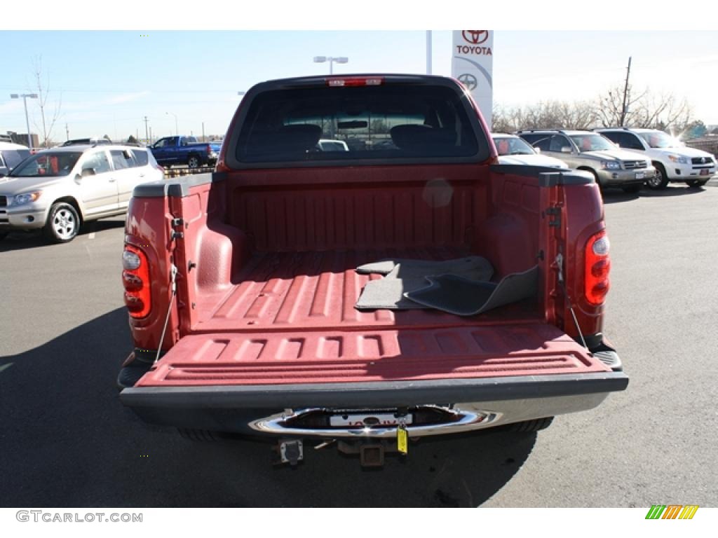 2002 F150 FX4 SuperCrew 4x4 - Toreador Red Metallic / Medium Graphite photo #23