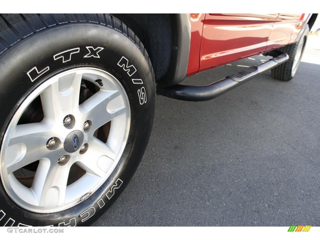 2002 F150 FX4 SuperCrew 4x4 - Toreador Red Metallic / Medium Graphite photo #26