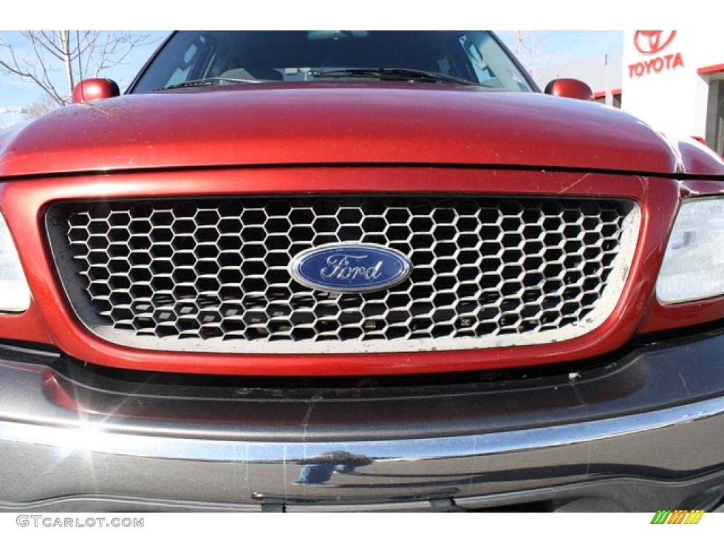 2002 F150 FX4 SuperCrew 4x4 - Toreador Red Metallic / Medium Graphite photo #27