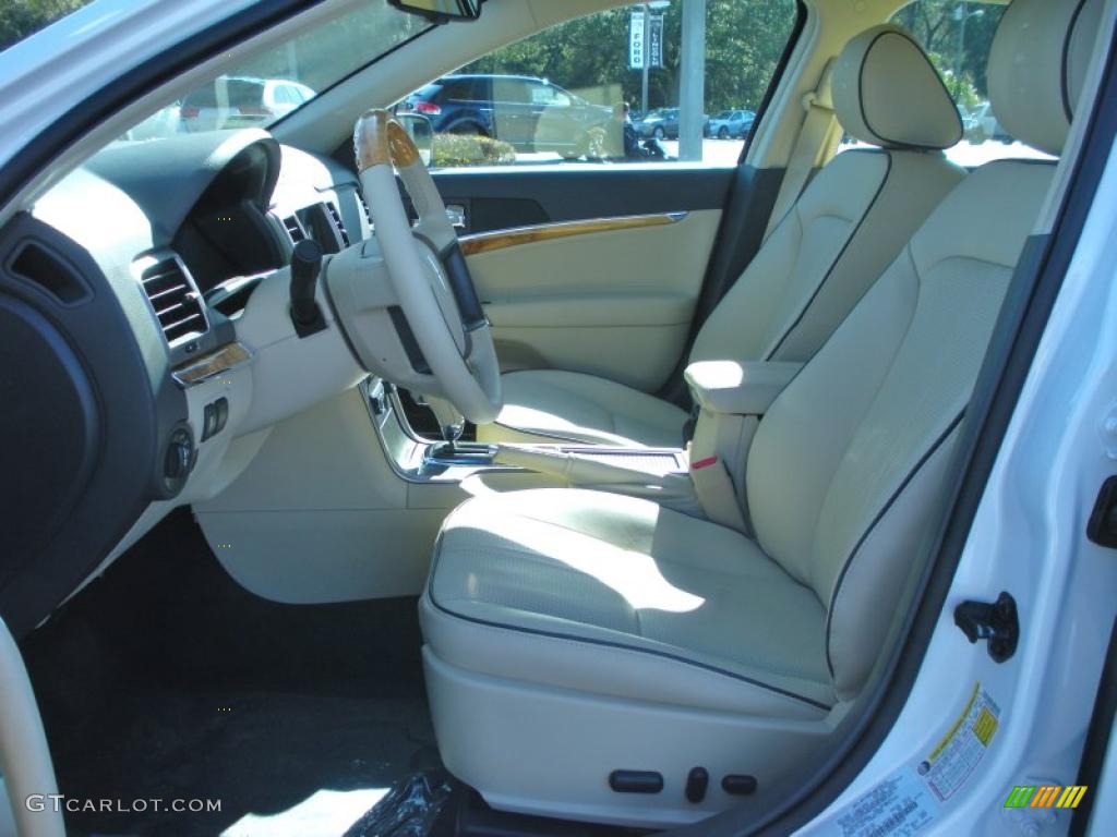 Light Camel Interior 2011 Lincoln MKZ Hybrid Photo #44229201
