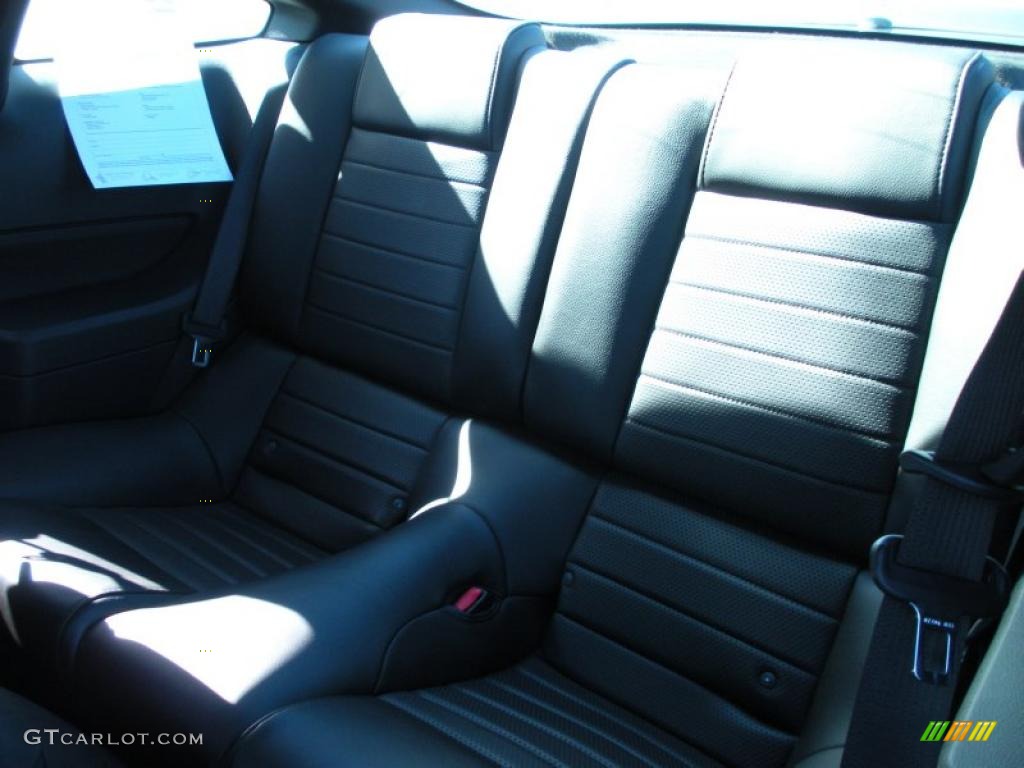 Black Interior 2008 Ford Mustang GT Premium Coupe Photo #44230993