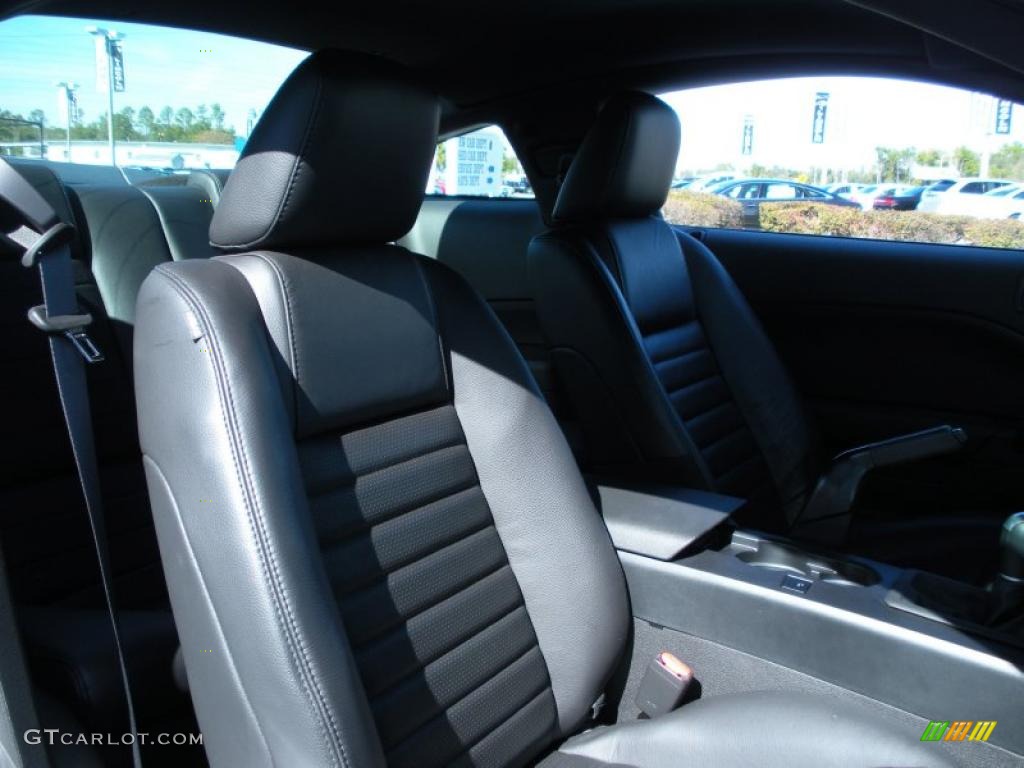 Black Interior 2008 Ford Mustang GT Premium Coupe Photo #44231022