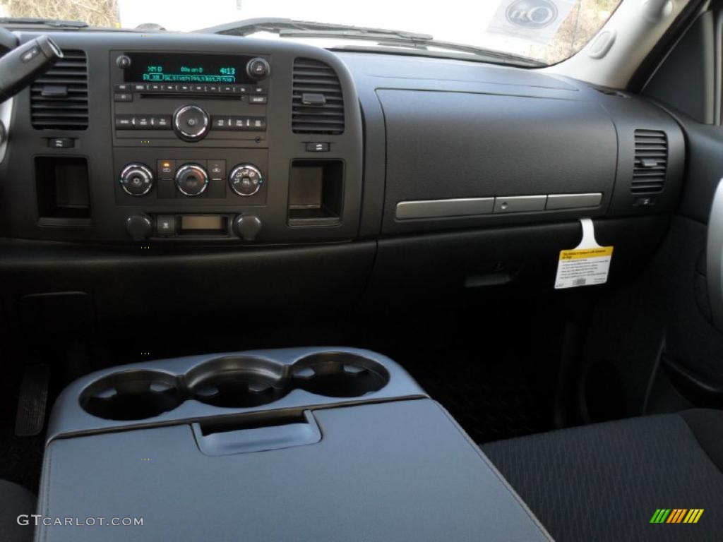 2011 Silverado 1500 LT Crew Cab - Summit White / Ebony photo #16