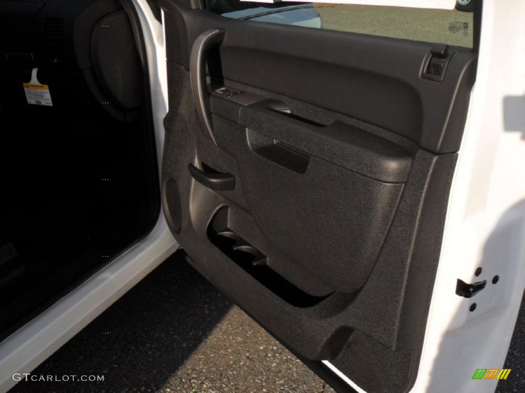 2011 Silverado 1500 LT Crew Cab - Summit White / Ebony photo #22