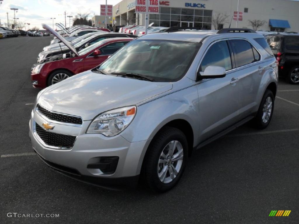 Silver Ice Metallic 2011 Chevrolet Equinox LT Exterior Photo #44234741