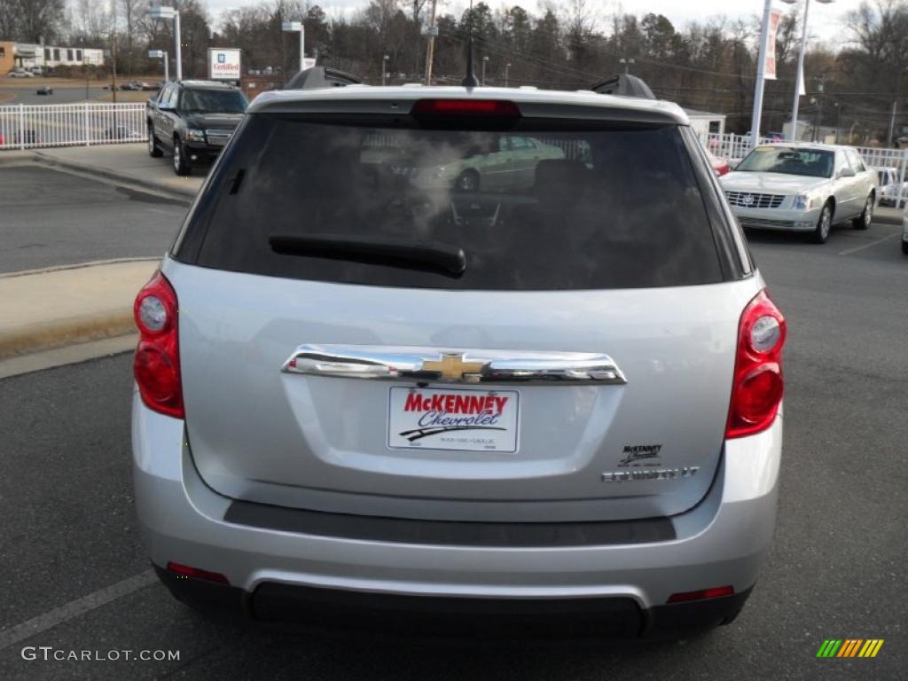 2011 Equinox LT - Silver Ice Metallic / Jet Black photo #3