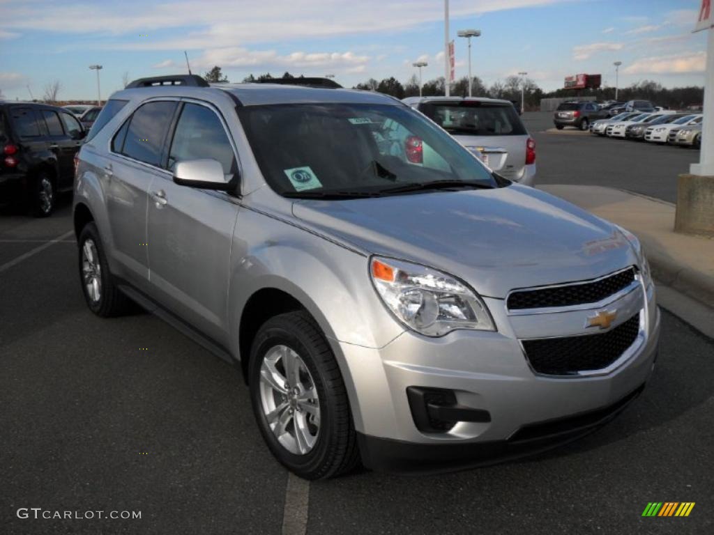 2011 Equinox LT - Silver Ice Metallic / Jet Black photo #5