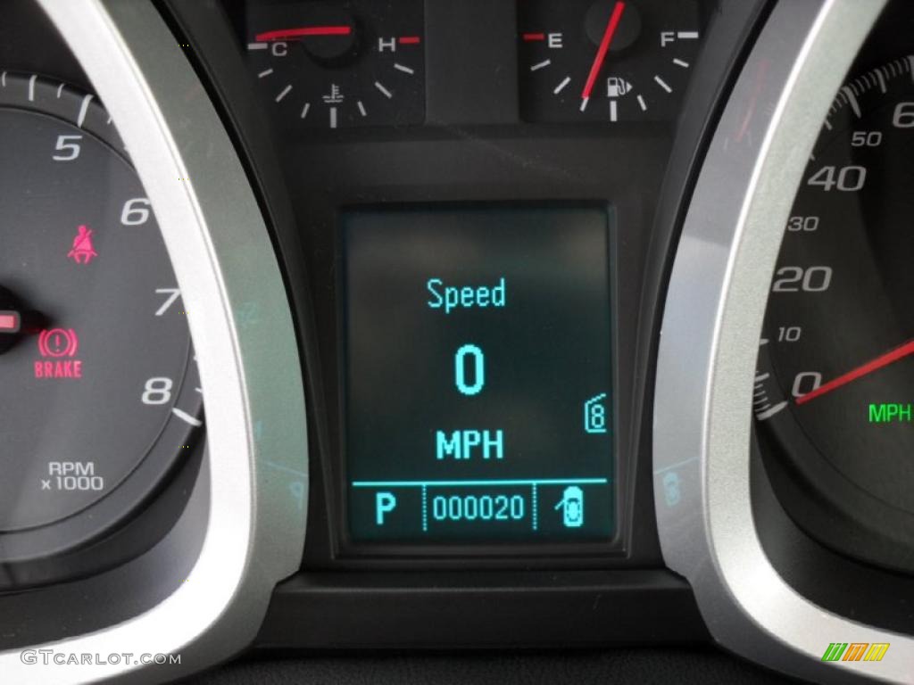 2011 Equinox LT - Silver Ice Metallic / Jet Black photo #16