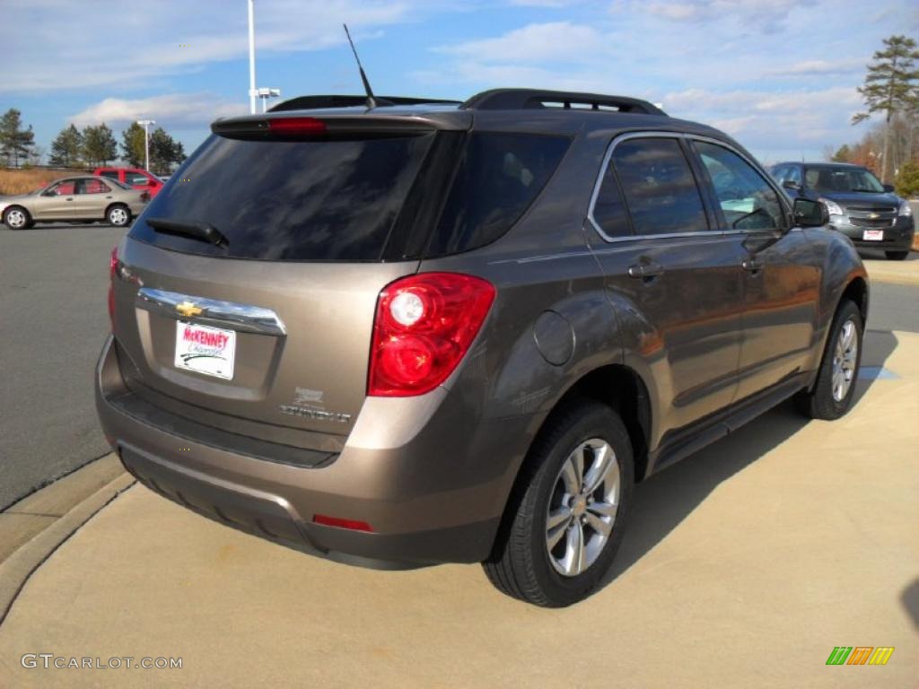 Mocha Steel Metallic 2011 Chevrolet Equinox LT Exterior Photo #44235273