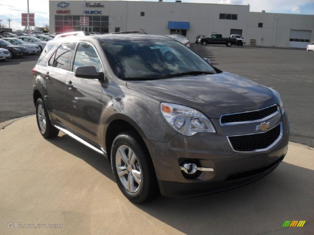 Mocha Steel Metallic 2011 Chevrolet Equinox LT Exterior Photo #44235293