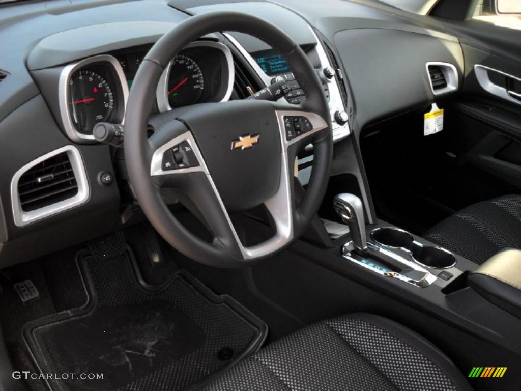 2011 Chevrolet Equinox LT Jet Black Dashboard Photo #44235633
