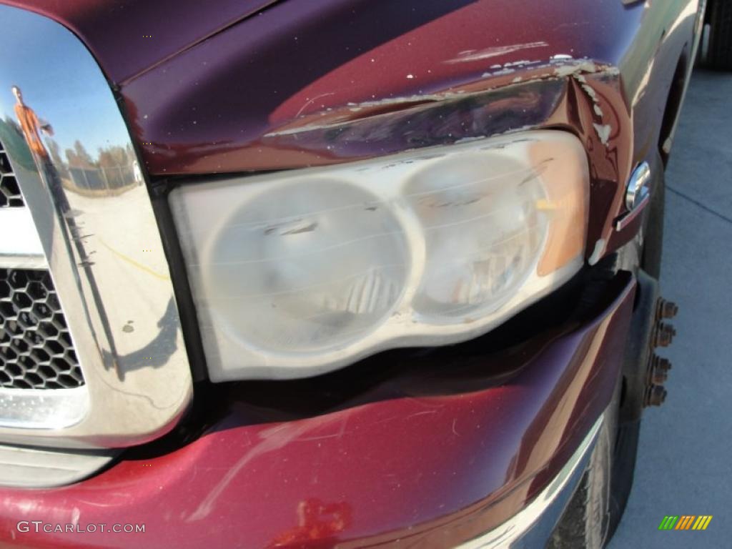 2003 Ram 3500 ST Quad Cab Chassis - Dark Garnet Red Pearl / Dark Slate Gray photo #10