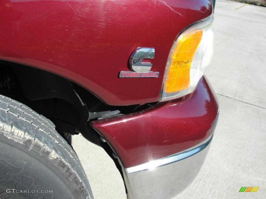 2003 Ram 3500 ST Quad Cab Chassis - Dark Garnet Red Pearl / Dark Slate Gray photo #18