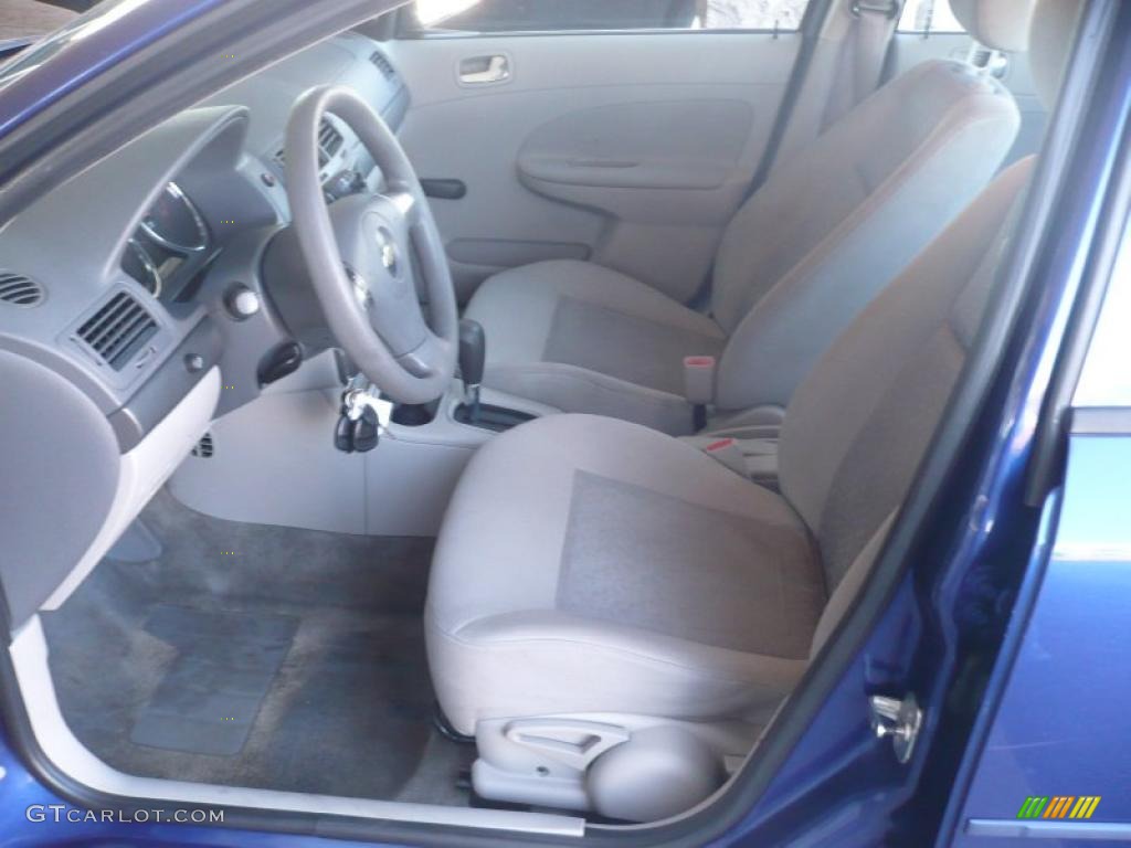 2007 Cobalt LS Sedan - Laser Blue Metallic / Gray photo #8