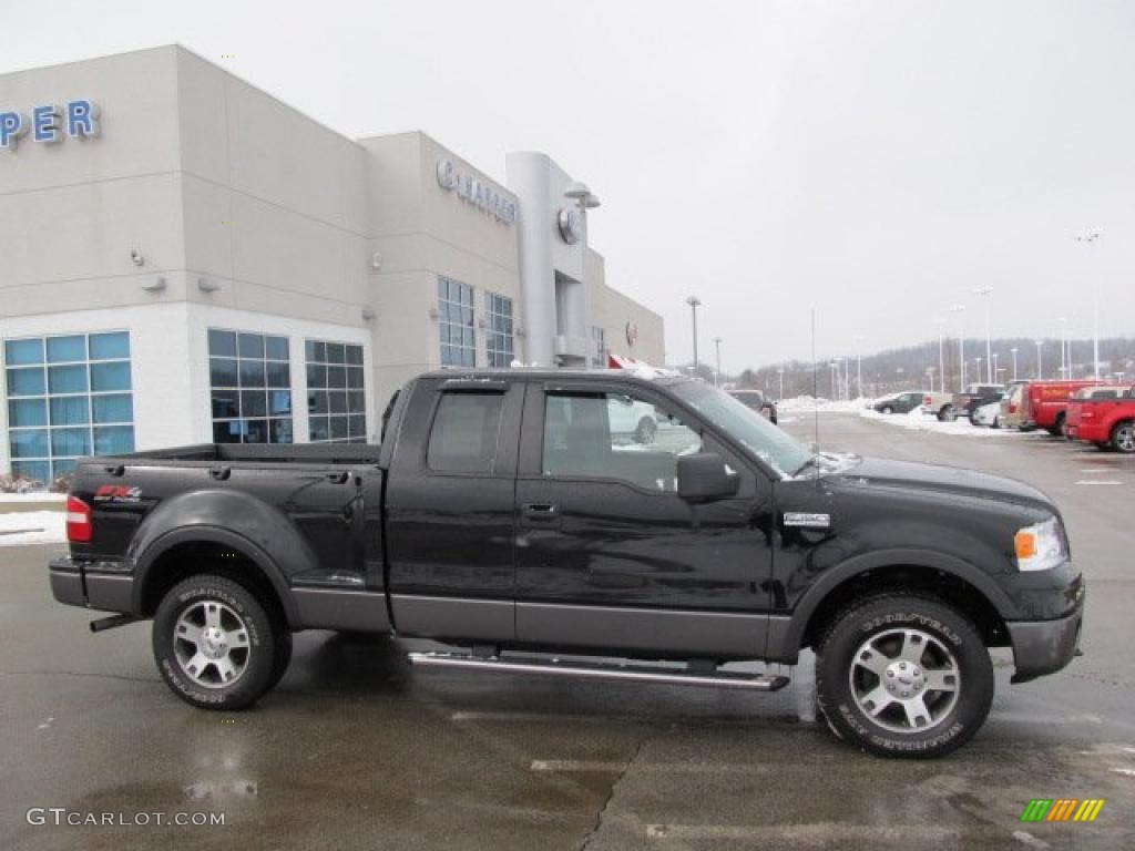 Black 2008 Ford F150 FX4 SuperCab 4x4 Exterior Photo #44241443