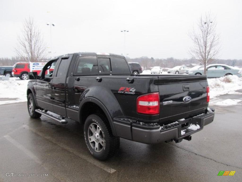 Black 2008 Ford F150 FX4 SuperCab 4x4 Exterior Photo #44241522