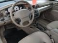 Sandstone 2002 Chrysler Sebring GTC Convertible Interior Color