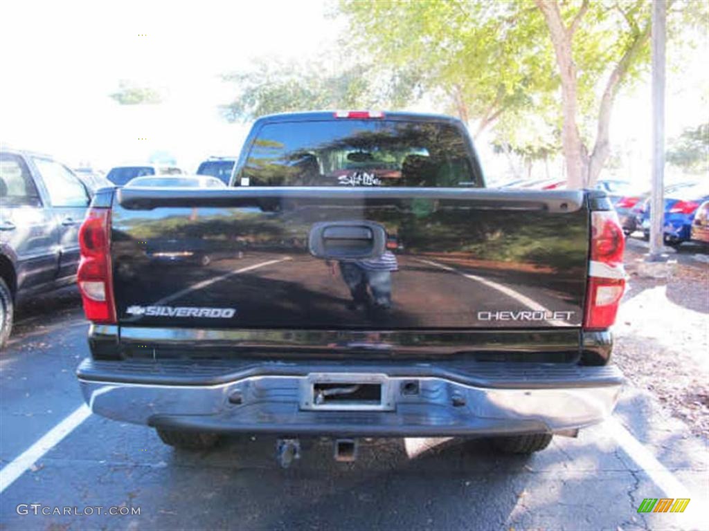 2003 Silverado 1500 Extended Cab - Black / Dark Charcoal photo #3