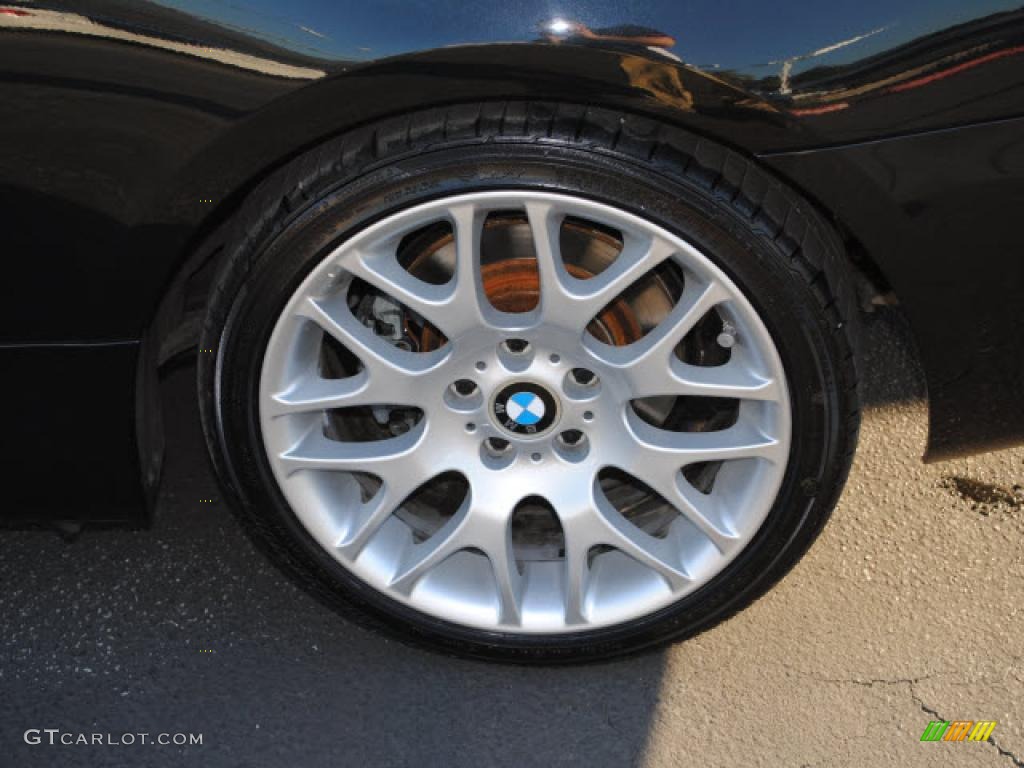 2008 3 Series 328i Coupe - Jet Black / Black photo #8