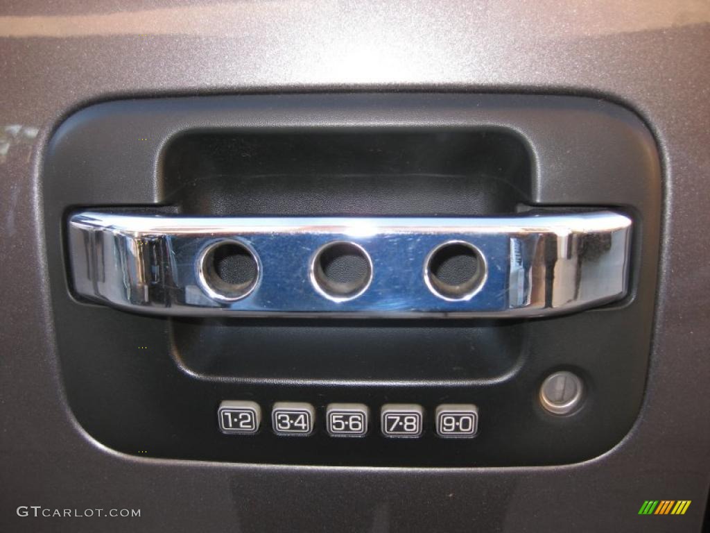 2005 F150 FX4 SuperCrew 4x4 - Dark Shadow Grey Metallic / Black photo #7