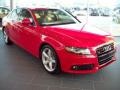 2009 Brilliant Red Audi A4 3.2 quattro Sedan  photo #3