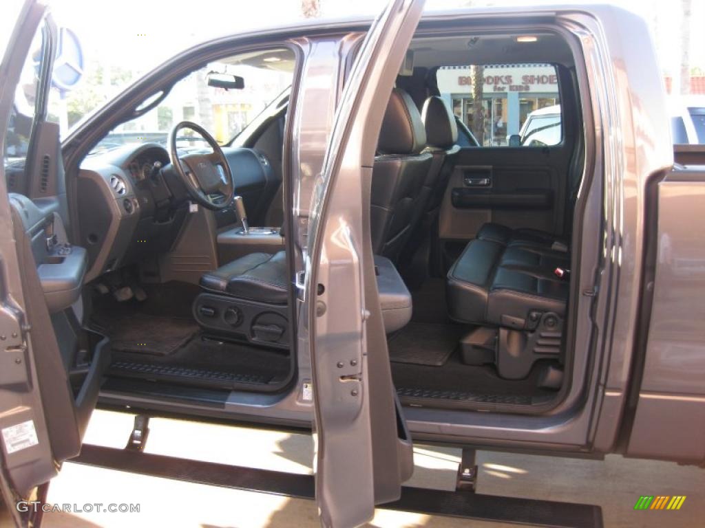 2005 F150 FX4 SuperCrew 4x4 - Dark Shadow Grey Metallic / Black photo #18