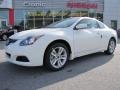 2011 Winter Frost White Nissan Altima 2.5 S Coupe  photo #1