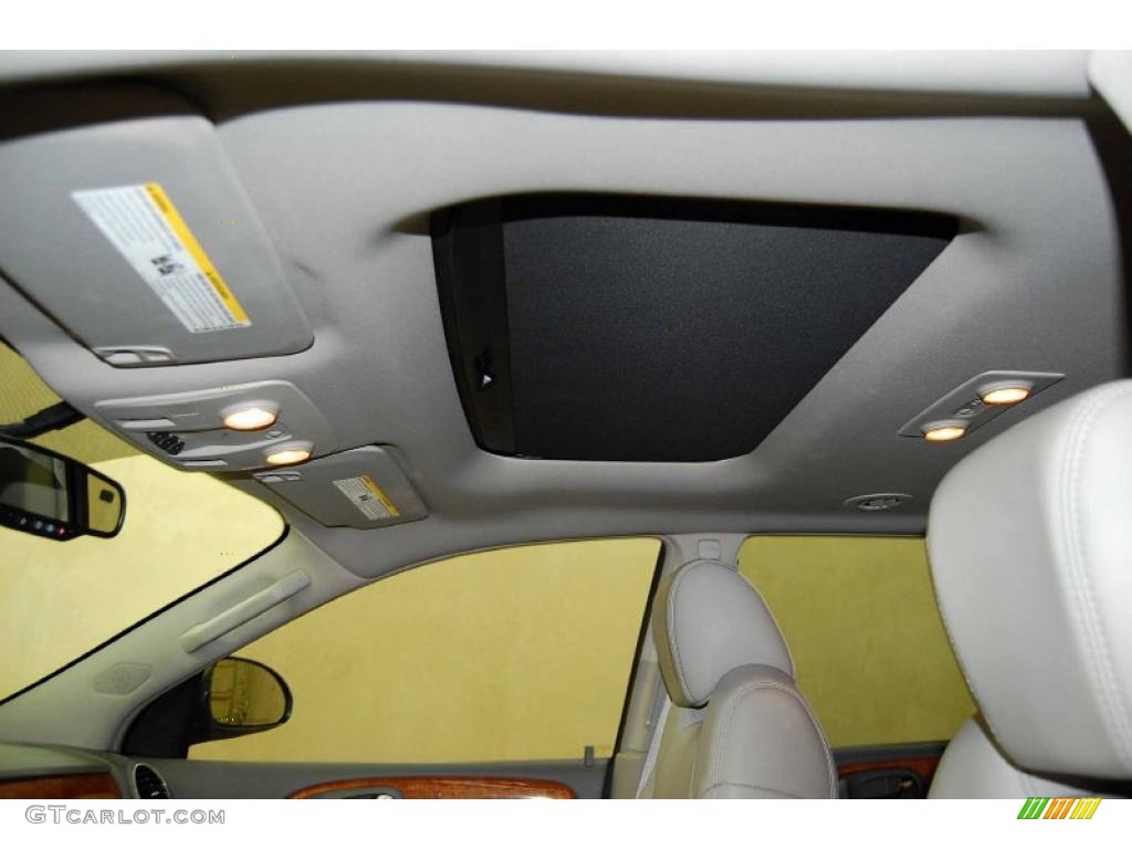 2008 Enclave CXL - Blue Gold Crystal Metallic / Titanium/Dark Titanium photo #12