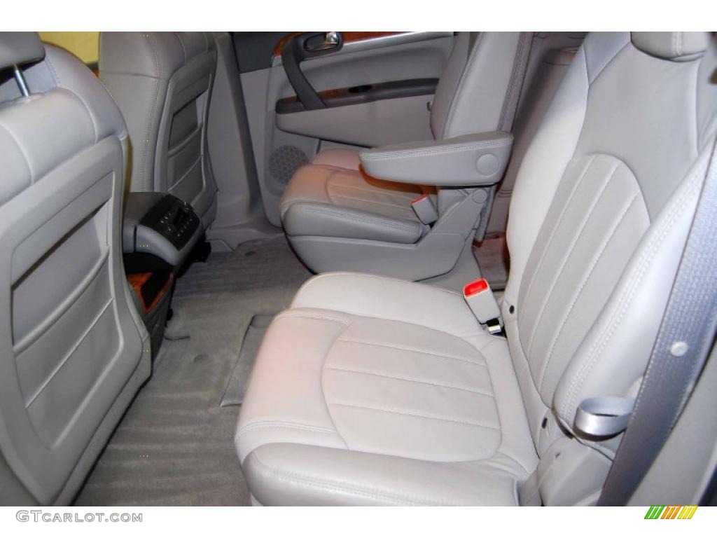 2008 Enclave CXL - Blue Gold Crystal Metallic / Titanium/Dark Titanium photo #14