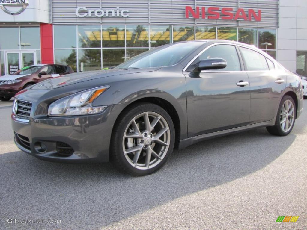 Metallic Slate 2011 Nissan Maxima 3.5 SV Sport Exterior Photo #44255316