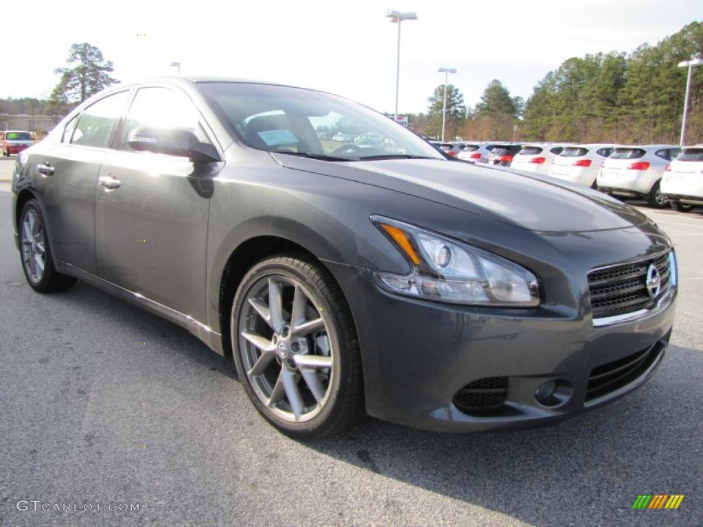 Metallic Slate 2011 Nissan Maxima 3.5 SV Sport Exterior Photo #44255420
