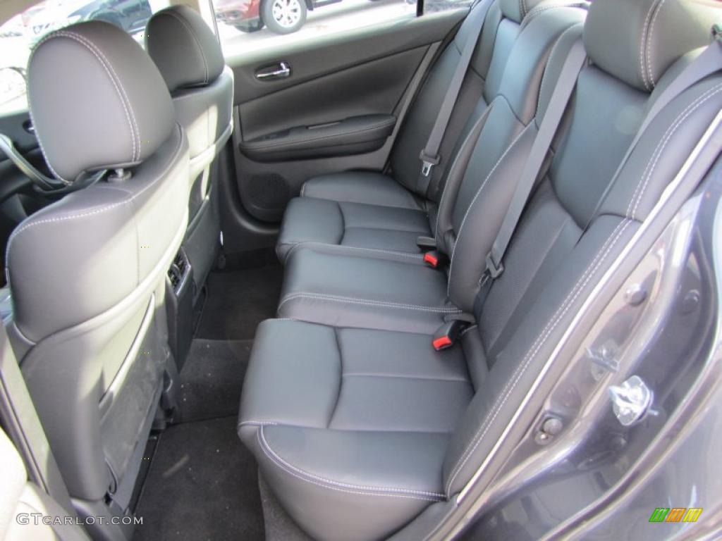 Charcoal Interior 2011 Nissan Maxima 3.5 SV Sport Photo #44255476