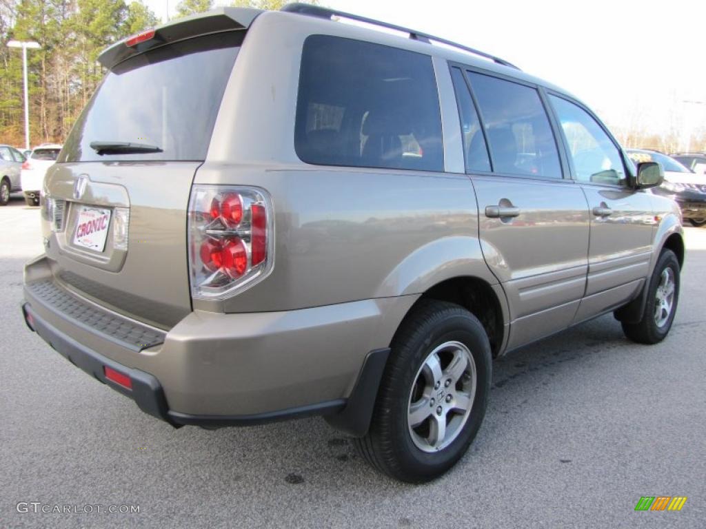 Mocha Metallic 2008 Honda Pilot EX Exterior Photo #44256752