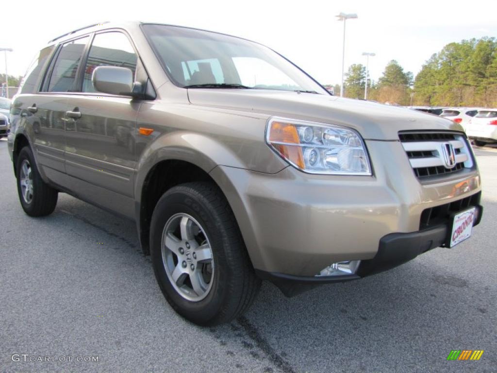 Mocha Metallic 2008 Honda Pilot EX Exterior Photo #44256788