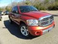 2008 Sunburst Orange Pearl Dodge Ram 1500 Laramie Quad Cab  photo #1